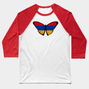 Vintage Armenia Butterfly Moth | Pray For Armenians and Stand with Armenia Baseball T-Shirt